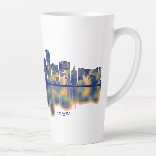 Akron Skyline Milchtasse (Rechts)