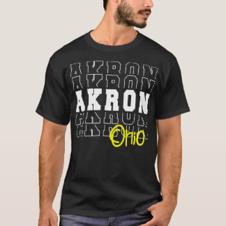 Akron Stadt Ohio Akron OH T-Shirt