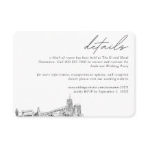 Akron Wedding Hotel Zimmerblockdetails