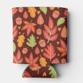 Akronen, Herbstblätter, Waldtapeten Dosenkühler (Rückseite)