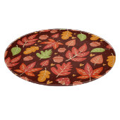 Akronen, Herbstblätter, Waldtapeten Schneidebrett (Ecke)