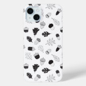 Akronen und Blätter Case-Mate iPhone Hülle (Rückseite)