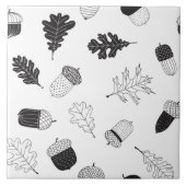 Akronen und Blätter Fliese (Vorderseite)