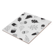 Akronen und Blätter Fliese (Seite)