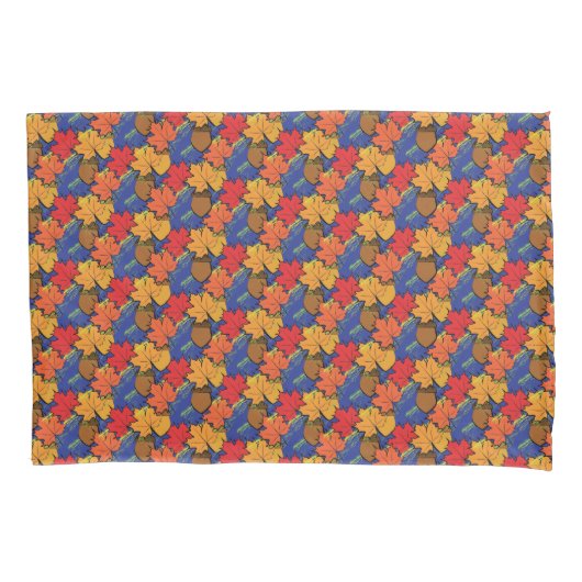 Akronen und Blätter I Kissenbezug (Vorderseite)