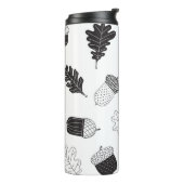 Akronen und Blätter Thermosbecher (Nach links gedreht)