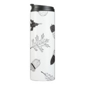 Akronen und Blätter Thermosbecher (Nach rechts gedreht)