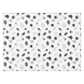 Akronen und Blätter Tischdecke (Vorderseite (Horizontal))