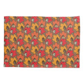 Akronen und Blätter V Kissenbezug (Rückseite)