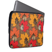 Akronen und Blätter V Laptopschutzhülle (Vorne Rechts)