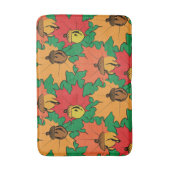 Akronen und Blätter VI Badematte (Vorderseite Vertikal)