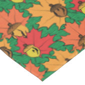 Akronen und Blätter VI Tischdecke (Schrägansicht)