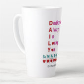 Akronym Lattee Milchtasse (Linke Ecke)