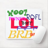 Akronym-Mausunterlage Mousepad (Mit Mouse)