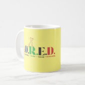 Akronym-Stil Kaffeetasse (Vorderseite Links)