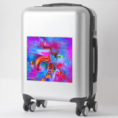 Akrophobie Aufkleber (Koffer)