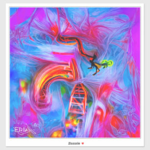 Akrophobie Aufkleber