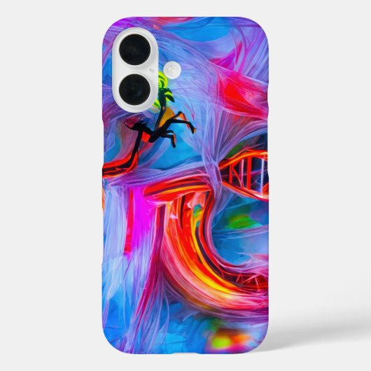 Akrophobie Case-Mate iPhone Hülle (Rückseite)