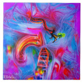 Akrophobie Fliese (Vorderseite)