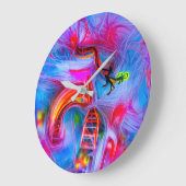 Akrophobie Große Wanduhr (Winkel)