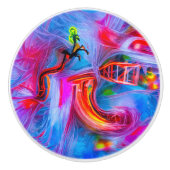 Akrophobie Keramikknauf (Vorderseite)