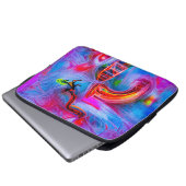 Akrophobie Laptopschutzhülle (Vorne Knopf)