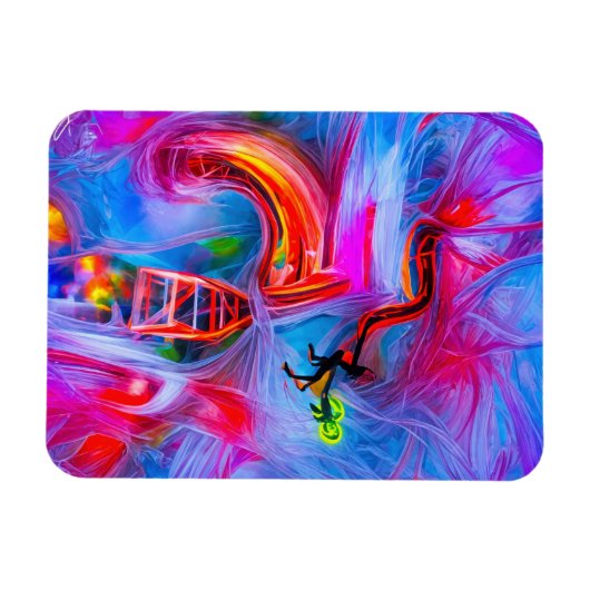 Akrophobie Magnet (Horizontal)