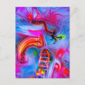 Akrophobie Postkarte (Vorderseite)