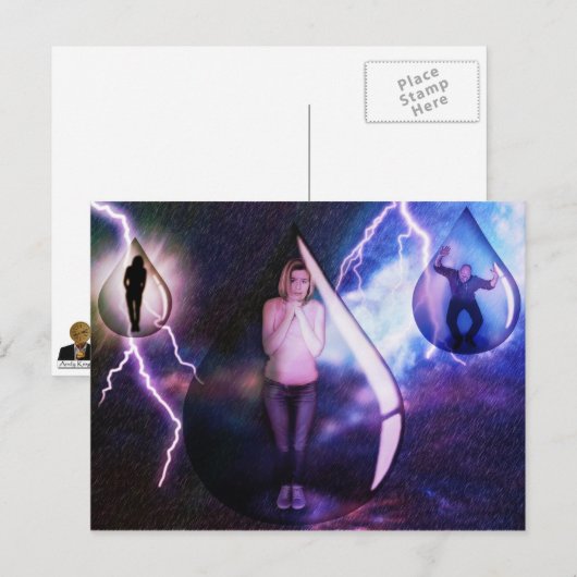 Akrophobie - Postkarte (Vorne/Hinten)