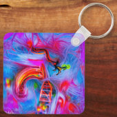 Akrophobie Schlüsselanhänger (Rückseite)