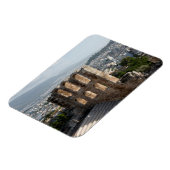 Akropolis Antike Ruinen mit Blick auf Athen Magnet (Linke Seite)