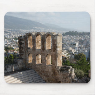 Akropolis Antike Ruinen mit Blick auf Athen Mousepad