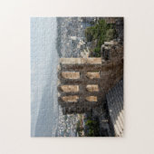 Akropolis Antike Ruinen mit Blick auf Athen Puzzle (Vertikal)