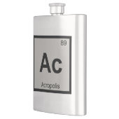 Akropolis Architecture Chemistry Symbol Flachmann (Links)