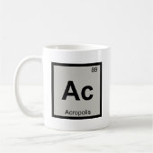 Akropolis Architecture Chemistry Symbol Kaffeetasse (Links)