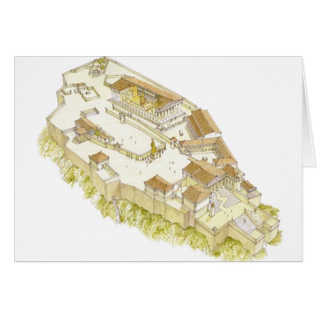 Akropolis Athen (Vorderseite (Horizontal))