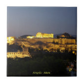 Akropolis - Athen Fliese (Vorderseite)