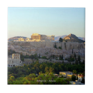 Akropolis - Athen Fliese