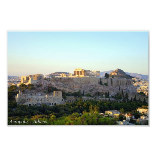 Akropolis - Athen Fotodruck (Vorne)