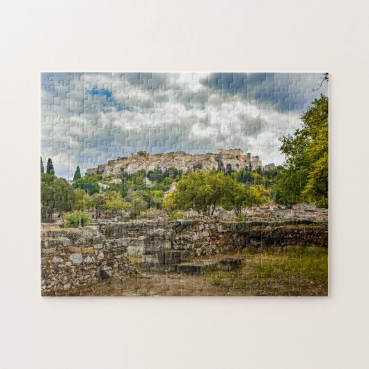 Akropolis Athen Griechenland. Jigsaw Puzzle (Horizontal)