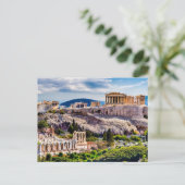 Akropolis Athen, Griechenland Postkarte (Stehend Vorderseite)