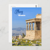 Akropolis, Athen, Griechenland Postkarte (Vorne/Hinten)