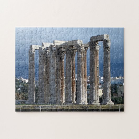 Akropolis Athen Griechenland. Puzzle (Horizontal)