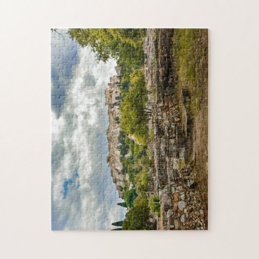 Akropolis Athen Griechenland. Puzzle (Vertikal)