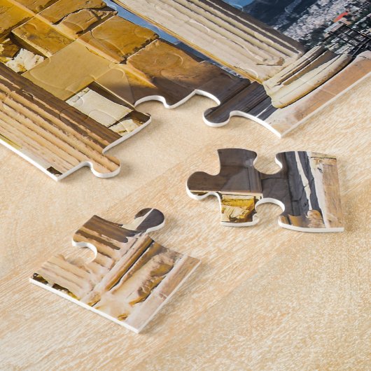 Akropolis Athen Griechenland. Puzzle (Seite)