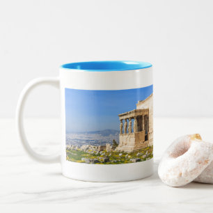 Akropolis, Athen, Griechenland Zweifarbige Tasse