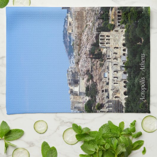 Akropolis - Athen Handtuch (Gefaltet)