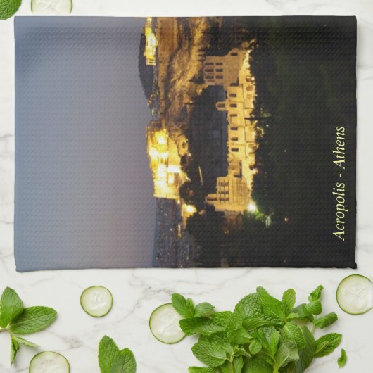 Akropolis - Athen Handtuch (Gefaltet)