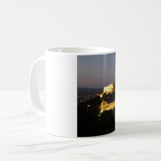 Akropolis - Athen Kaffeetasse (Vorderseite Links)