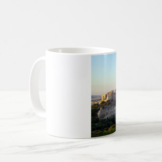 Akropolis - Athen Kaffeetasse (Vorderseite Links)